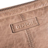 DEPECHE Cool crossbody bag in soft leather quality Cross over 156 Camel