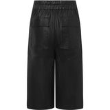 Depeche leather wear Cool leather bermuda shorts (HW) Pants 099 Black (Nero)