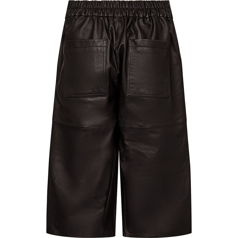 Depeche leather wear Cool leather bermuda shorts (HW) Shorts 008 Chocolate