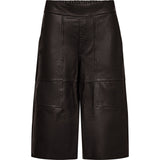 Depeche leather wear Cool leather bermuda shorts (HW) Shorts 008 Chocolate
