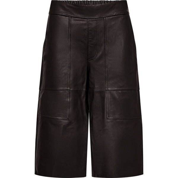 Depeche leather wear Cool leather bermuda shorts (HW) Shorts 008 Chocolate
