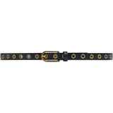 DEPECHE Cool narrow belt with details Belts 101  Dark blue