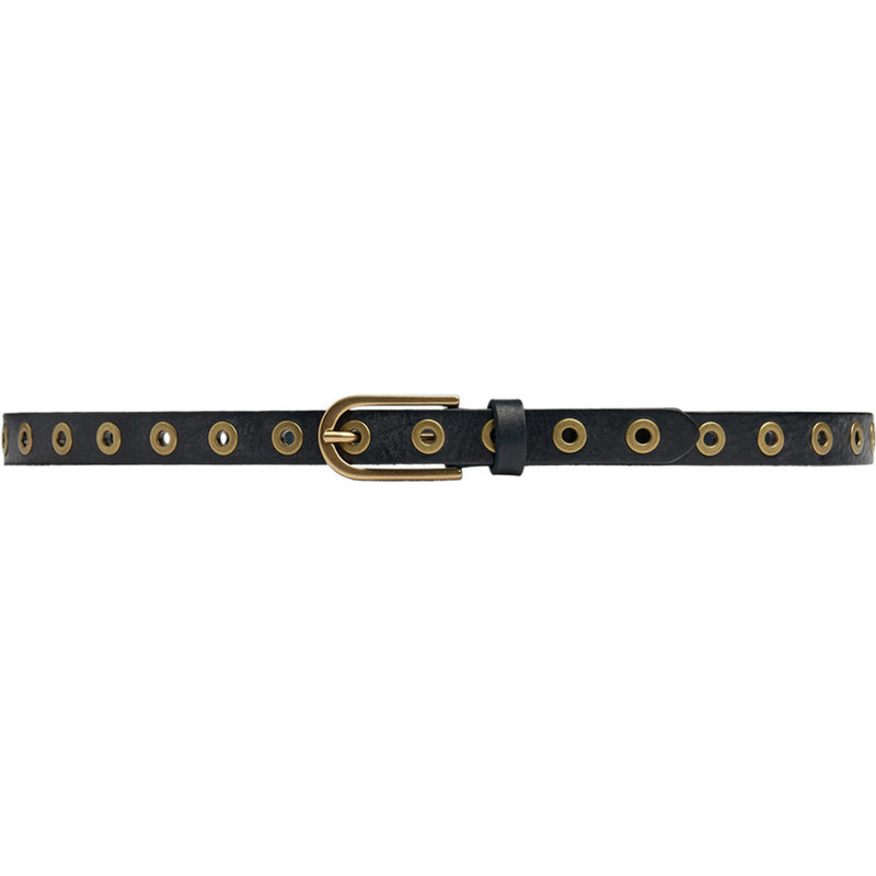 DEPECHE Cool narrow belt with details Belts 101  Dark blue