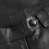 Depeche leather wear Cool pants in soft and nice leather quality Pants 099 Black (Nero)