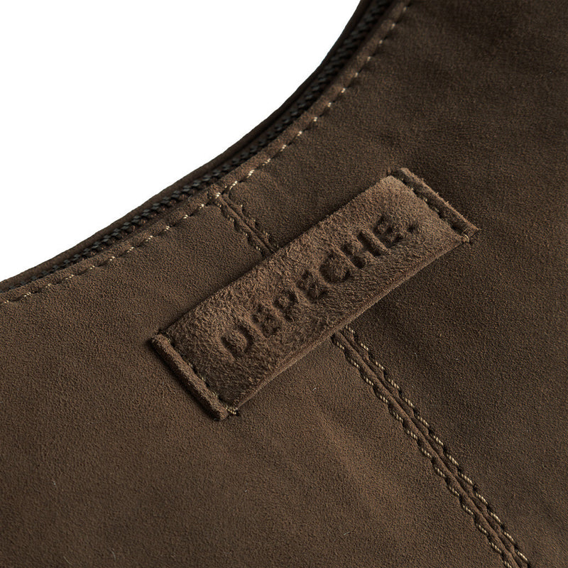 DEPECHE Cool suede crossbody bag in western look Cross over 068 Winter brown