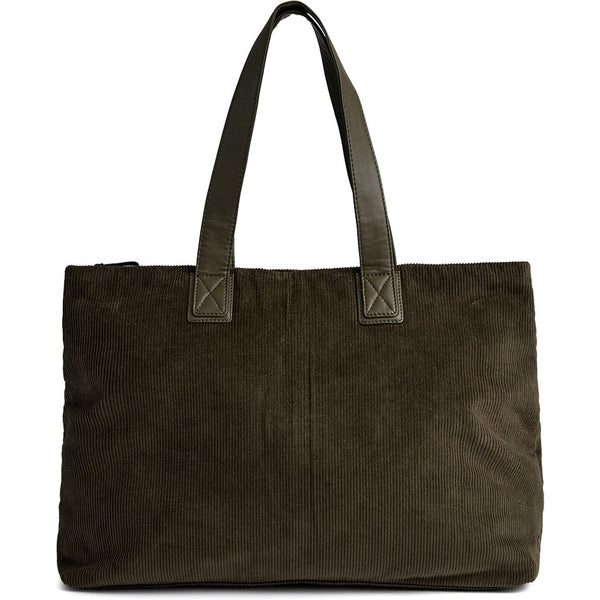 DEPECHE Corduroy shopper Shopper 049 Army Green