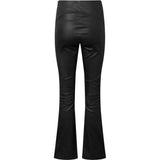 Depeche leather wear Corine flare leather pants with stretch Pants 099 Black (Nero)