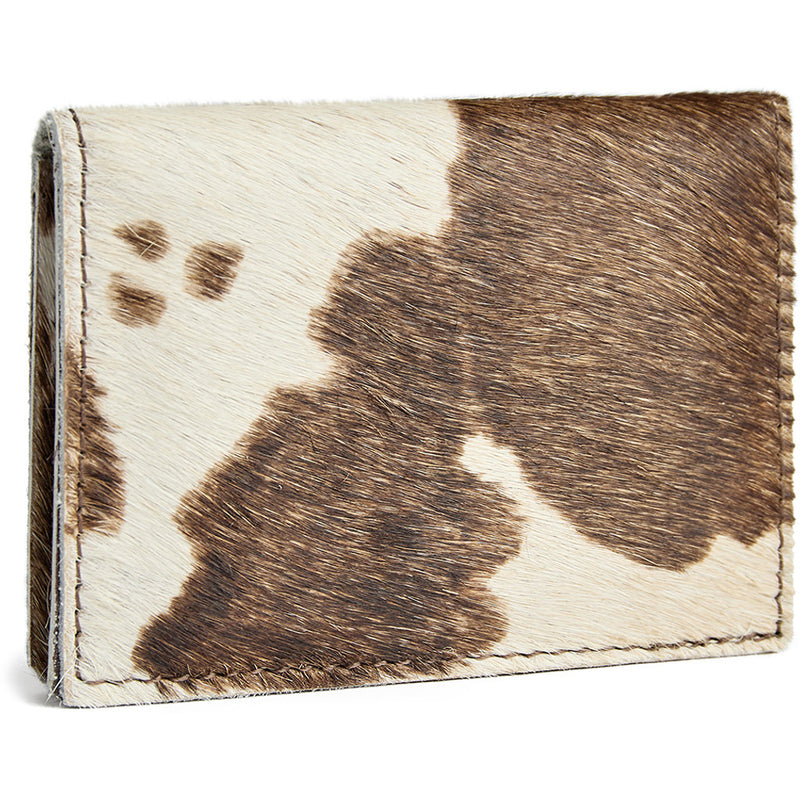 DEPECHE Cow credit card holder Accessories 015 Brown
