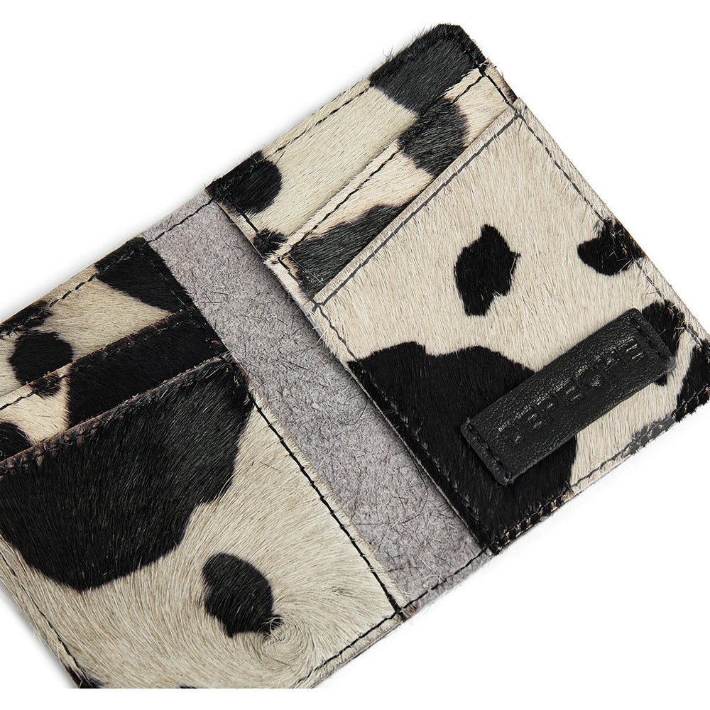 Cow credit card holder / 16588 - Black (Nero) – DEPECHE