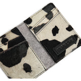 DEPECHE Cow credit card holder Accessories 099 Black (Nero)
