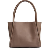 DEPECHE Cow leather shoulder bag with tube straps Shoulderbag / Handbag 224 Taupe