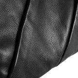 DEPECHE Cross body bag in soft leather quality Cross over 099 Black (Nero)