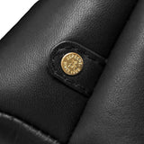 DEPECHE Crossbody bag in soft leather quality Cross over 099 Black (Nero)