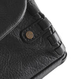 DEPECHE Crossbody bag with delicate edge stitching Cross over 099 Black (Nero)