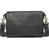 DEPECHE Crossbody bag with delicate edge stitching Cross over 099 Black (Nero)