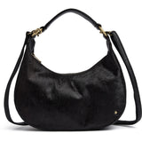 DEPECHE Crossover in hair-on calf leather Cross over 095 Jet Black