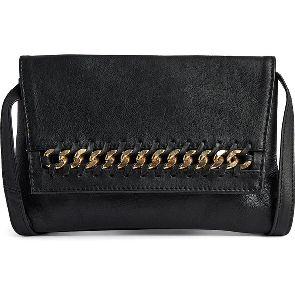 DEPECHE Crossover with chain detail Cross over 099 Black (Nero)