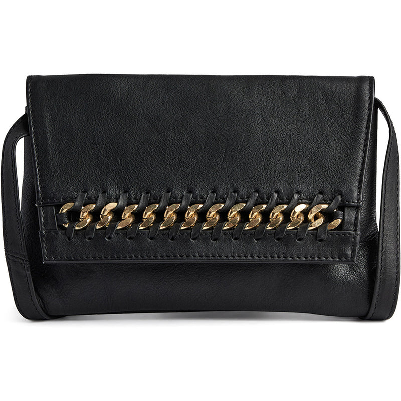 DEPECHE Crossover with chain detail Cross over 099 Black (Nero)