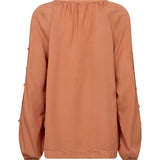 Depeche Clothing Demi Blouse Blouse 073 Coral
