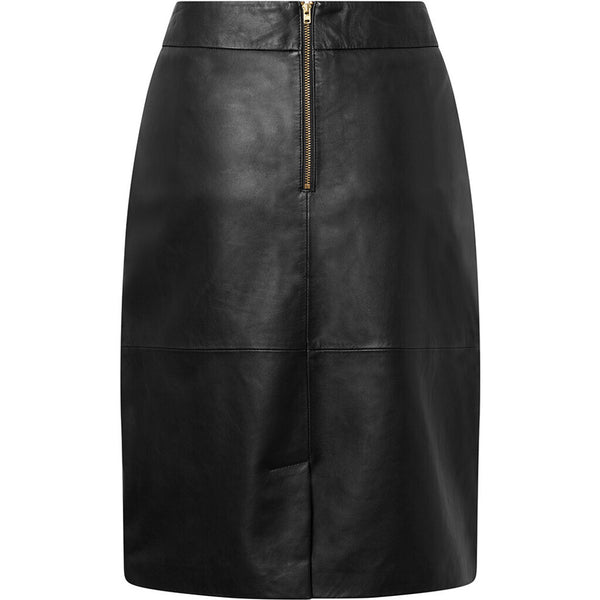Depeche leather wear Doreen overknee leather skirt Skirts 099 Black (Nero)