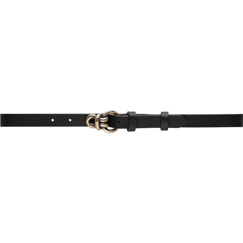 DEPECHE Elegant belt Belts 099 Black (Nero)