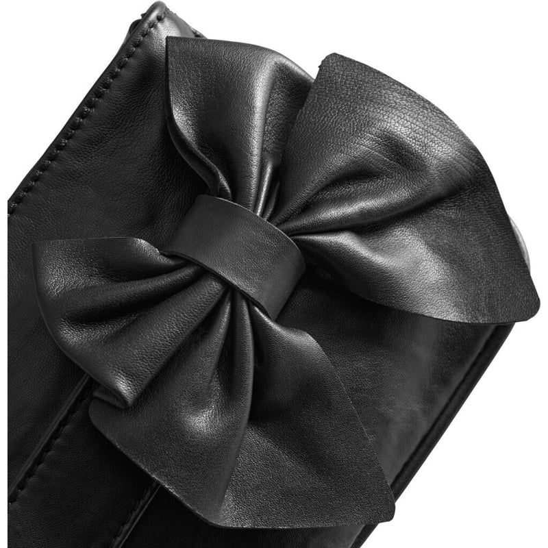 DEPECHE Elegant clutch with decorative bow detail Clutch 099 Black (Nero)