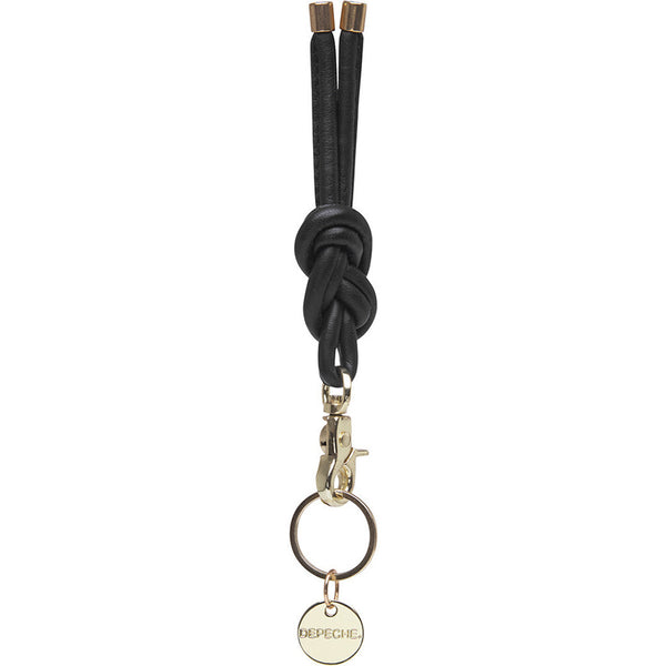 DEPECHE Elegant keyhanger Accessories 190 Black / Gold