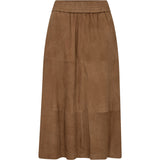 Depeche leather wear Evelyn suede skirt Skirts 311 Wood