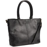 DEPECHE Exclusive handwoven shoulderbag Shoulderbag / Handbag 099 Black (Nero)