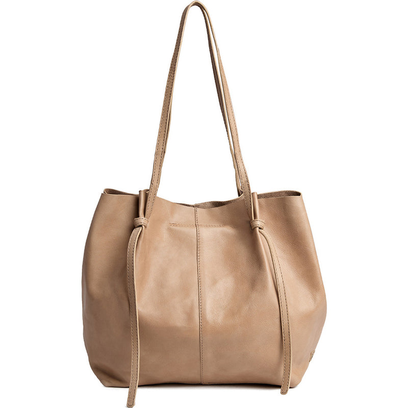 DEPECHE Exclusive leather shopper Shopper 075 Dessert