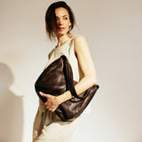 DEPECHE Exclusive shoulderbag Shoulderbag / Handbag 161 Dark brown