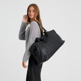 DEPECHE Exclusive weekend bag Weekend Bag 226 Black/Black