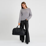 DEPECHE Exclusive weekend bag Weekend Bag 226 Black/Black