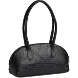 DEPECHE Fashion Favourites Handbag Shoulderbag / Handbag 343 Black croco