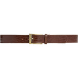 DEPECHE Fashion Favourites croco leather belt Belt 326 Cognac Croco