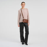 DEPECHE Fashion Favourites croco leather clutch Clutch 326 Cognac Croco