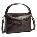 DEPECHE Fashion Favourites croco leather crossover Cross over 265 Brown Croco