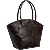 DEPECHE Fashion Favourites croco leather shopper Shopper 265 Brown Croco