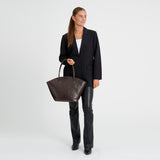 DEPECHE Fashion Favourites croco leather shopper Shopper 265 Brown Croco