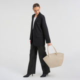 DEPECHE Fashion Favourites croco leather shopper Shopper 325 Sand Croco