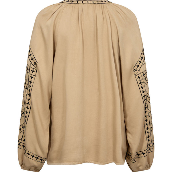 Depeche Clothing Feminine Liva blouse Blouse 011 Sand