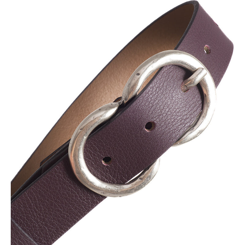 DEPECHE Feminine belt Belts 032 Cranberry