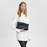 DEPECHE Feminine clutch Clutch 099 Black (Nero)