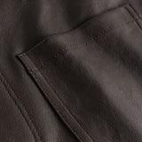 Depeche leather wear Flare RW Cleo leather pants in soft quality Pants 008 Chocolate