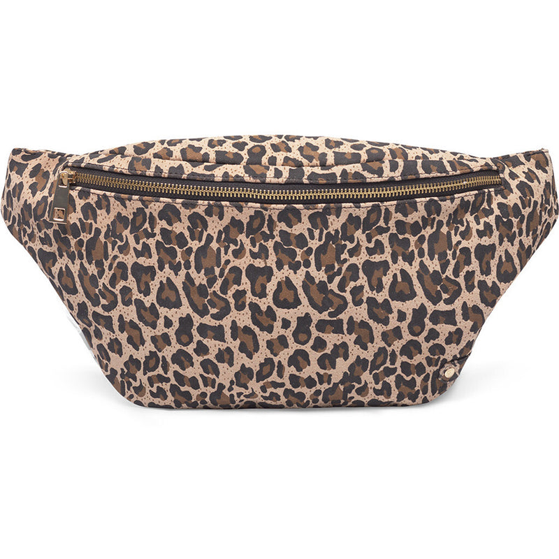 DEPECHE Functional and beautiful leather bumbag Bumbag 082 Leopard