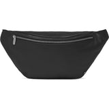 DEPECHE Functional and beautiful leather bumbag Bumbag 099 Black (Nero)