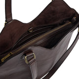 DEPECHE Golden Chic Handbag Shoulderbag / Handbag 106 Coffee