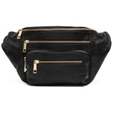 DEPECHE Golden chic Bumbag Bumbag 099 Black