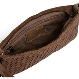 DEPECHE Handwoven suede clutch bag Small bag / Clutch 007 Mud