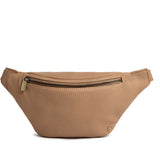 DEPECHE High-quality leather bumbag Bumbag 156 Camel